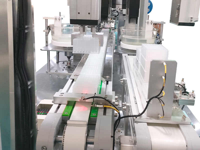 96深孔自动灌装贴标封膜机推动生物医药高质量生长